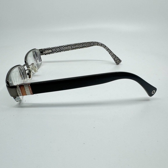 Coach HC 5027B (Cecily) 9081 50-17-135 Silver Half Rim Eyeglasses Frame H9911 - Picture 2 of 8